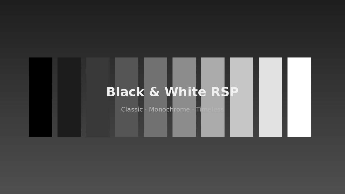 Preview of Black & White RSP Prompt: Classic Monochrome Photo Editing — AI photo editing result