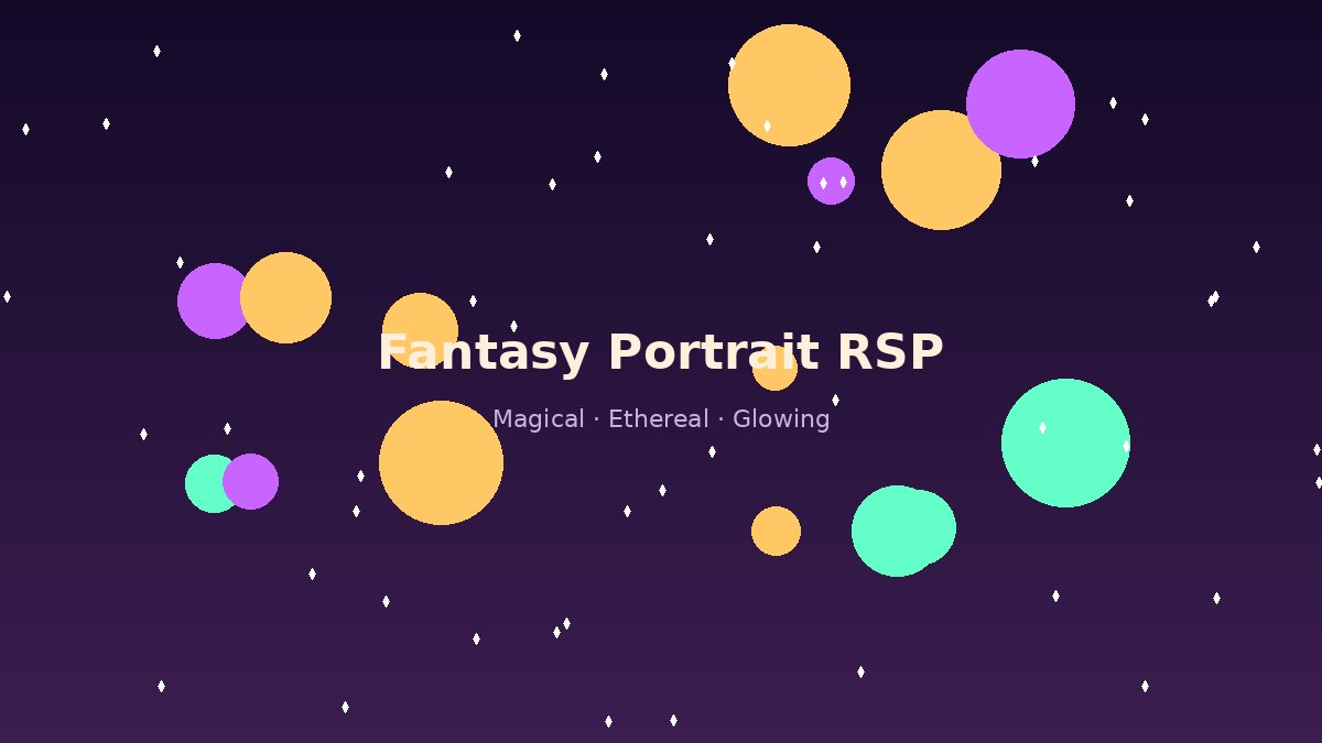 Preview of Fantasy Portrait RSP Prompt: Create Magical Character Art — AI photo editing result