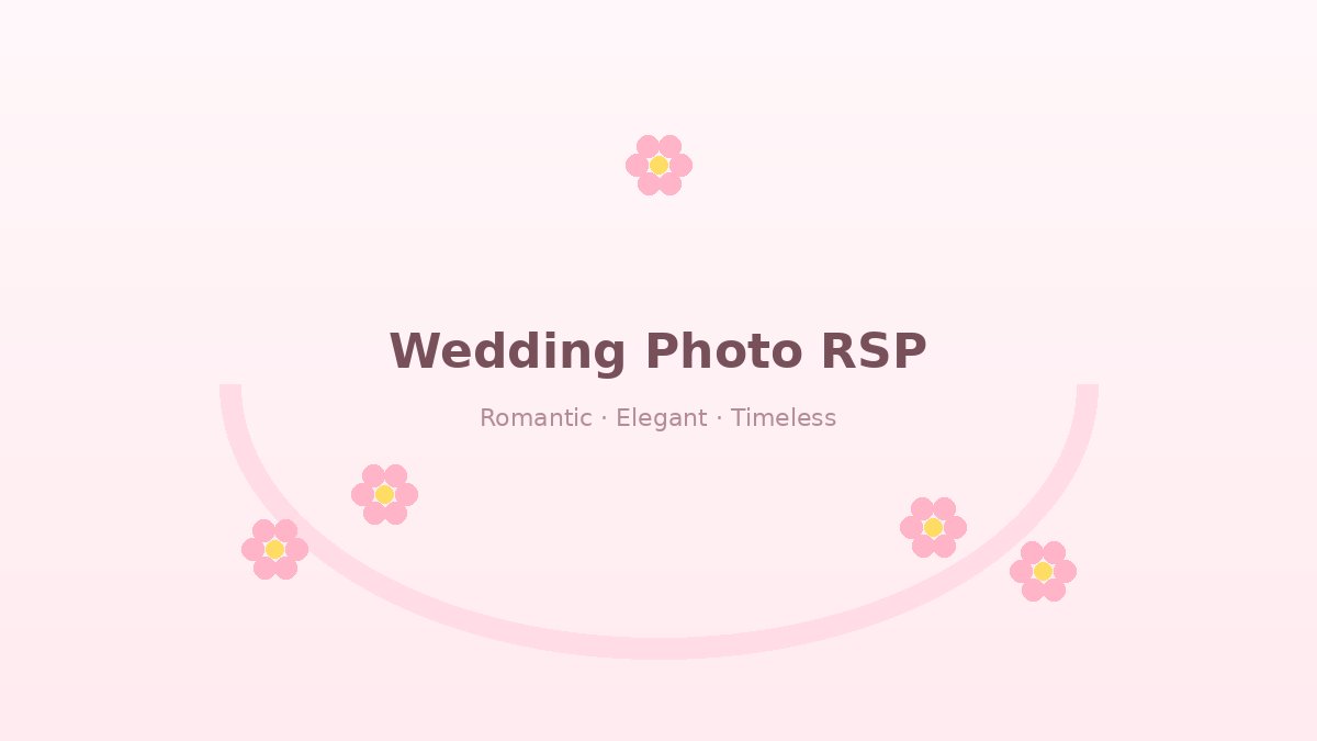 Preview of Wedding Photo RSP Prompt: Romantic Perfection Editing — AI photo editing result